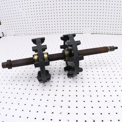 2002 ARCTIC CAT ZL 600 DRIVE COG KOG AXLE SHAFT W SPROCKETS  0728-049 