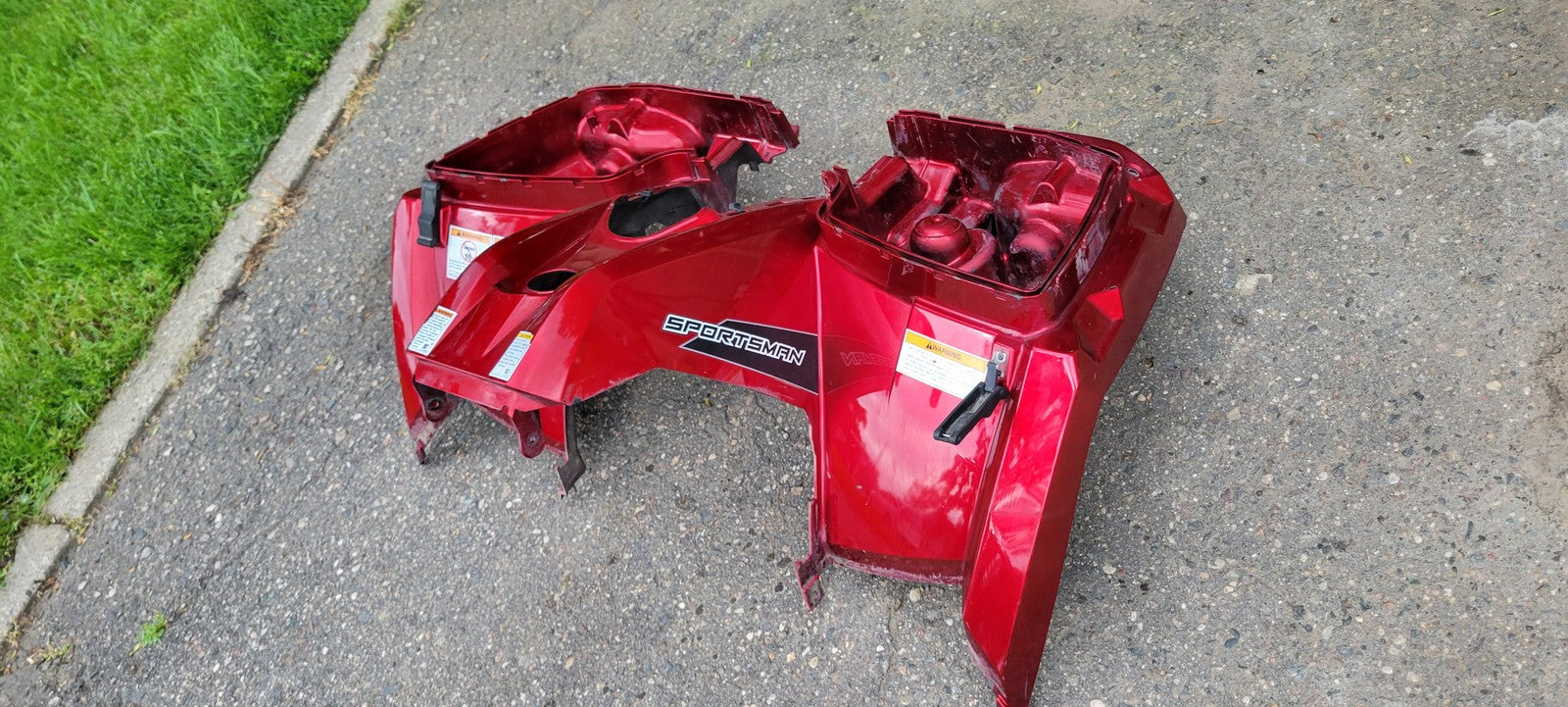 2016 Polaris Sportsman Sp 570 Front Fender SUNSET RED 2635397-520
