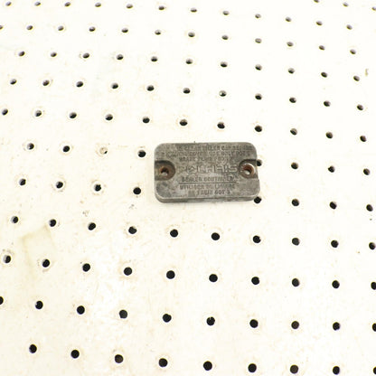 1995 Polaris Xcr 600 Hand Brake Master Cylinder CAP 5630338 