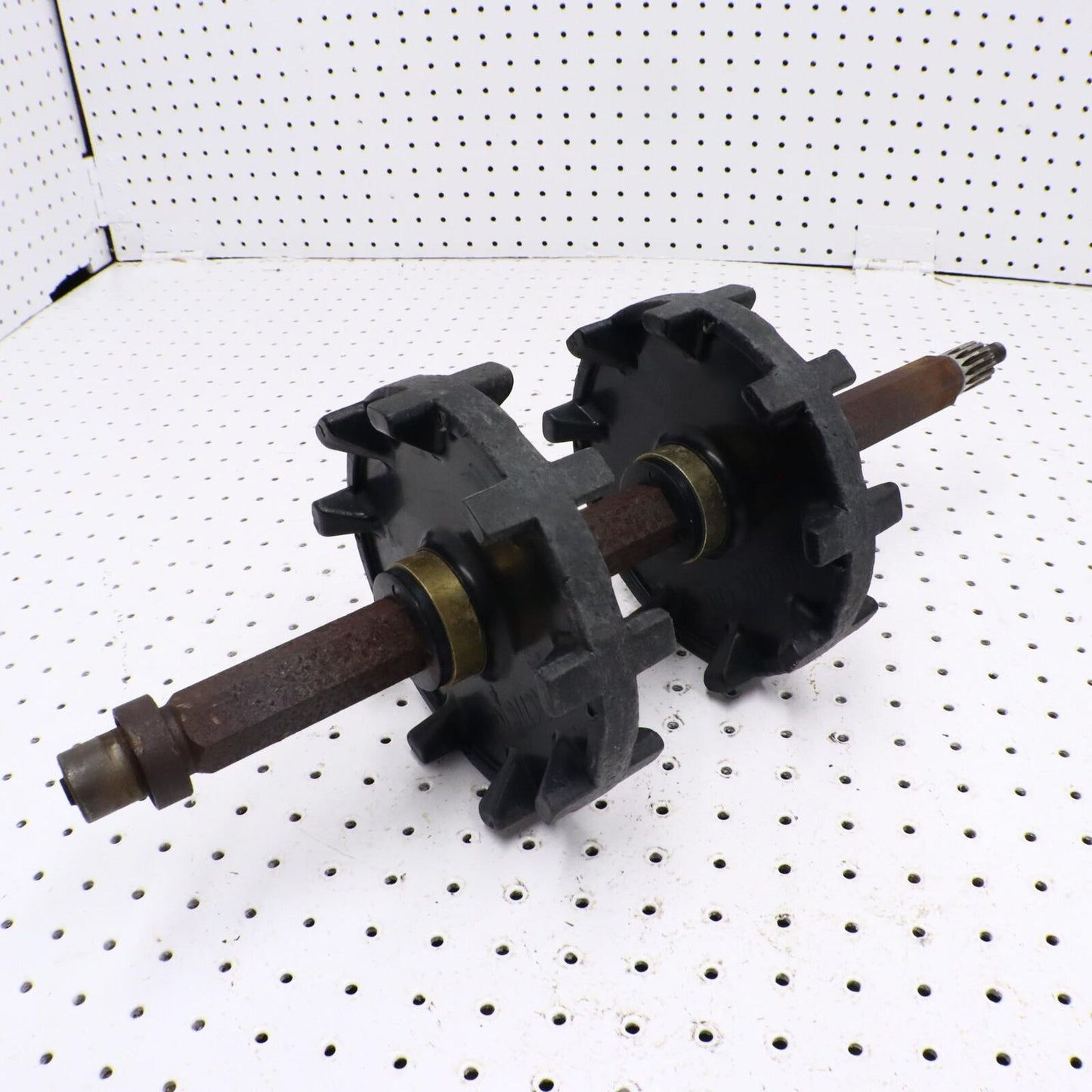2002 ARCTIC CAT ZL 600 DRIVE COG KOG AXLE SHAFT W SPROCKETS  0728-049 