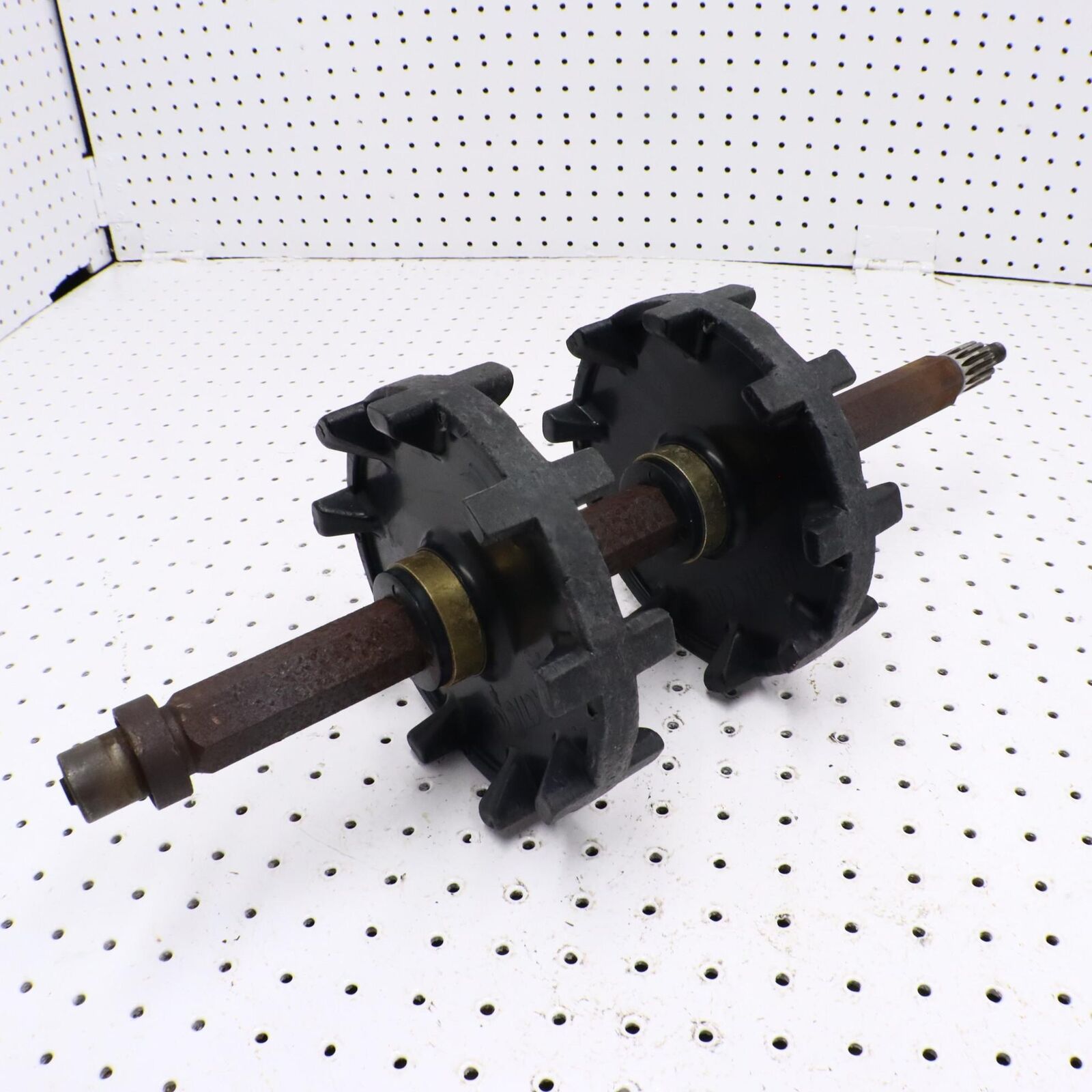 2002 ARCTIC CAT ZL 600 DRIVE COG KOG AXLE SHAFT W SPROCKETS  0728-049 