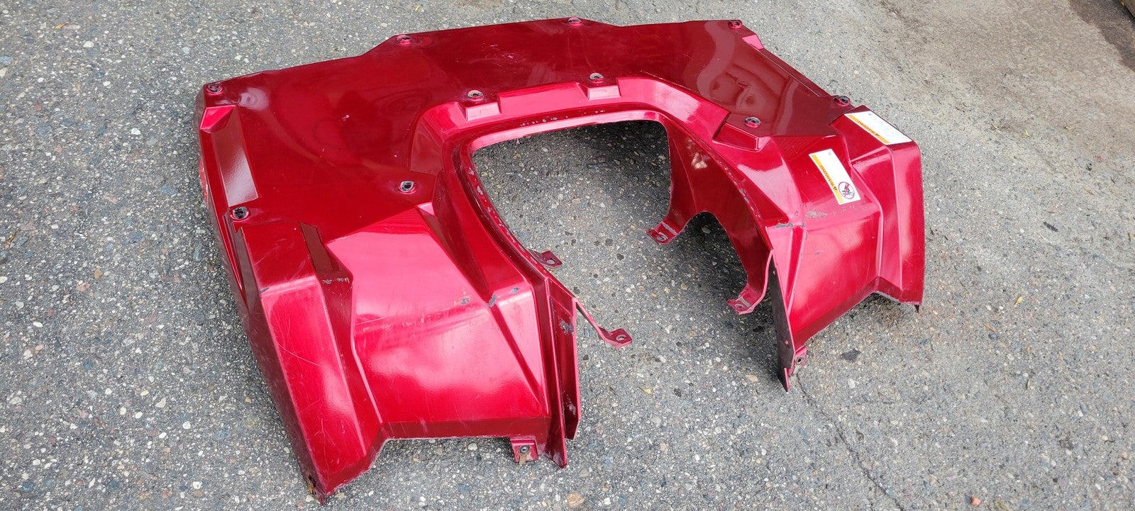 2016 Polaris Sportsman Sp 570 Rear Fender SUNSET RED 2635396-520