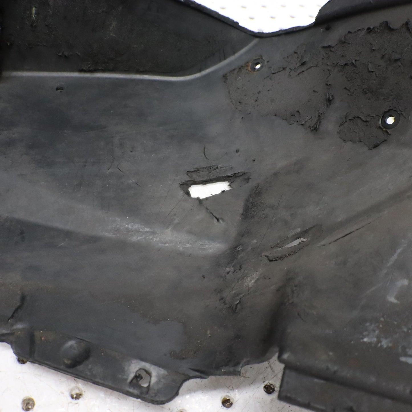 2013 Arctic Cat Procross Xf800 Bellypan Left Fender SKID PLATE 3718-789 CRACK
