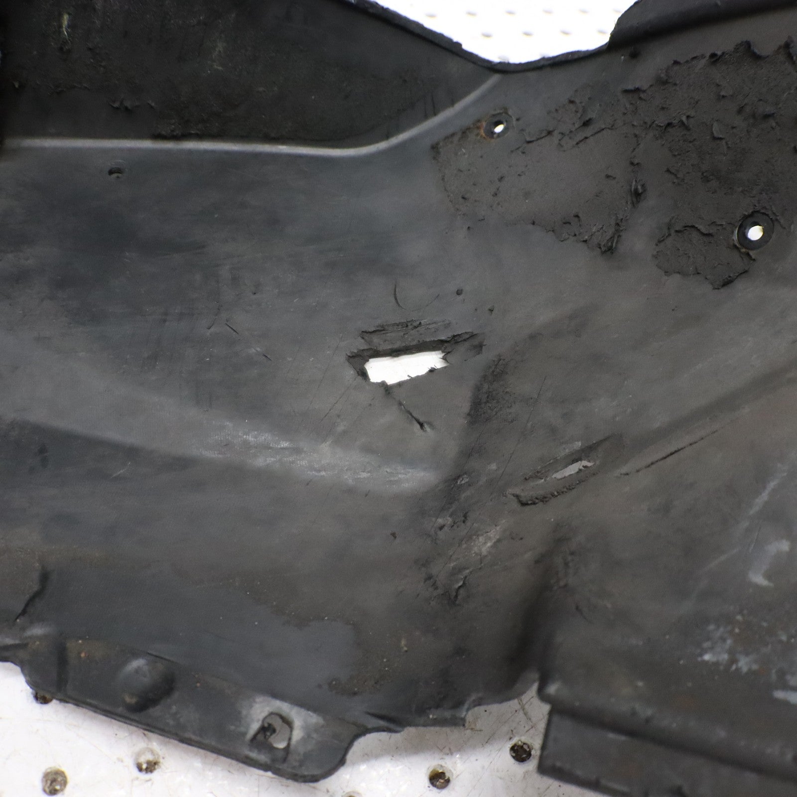 2013 Arctic Cat Procross Xf800 Bellypan Left Fender SKID PLATE 3718-789 CRACK