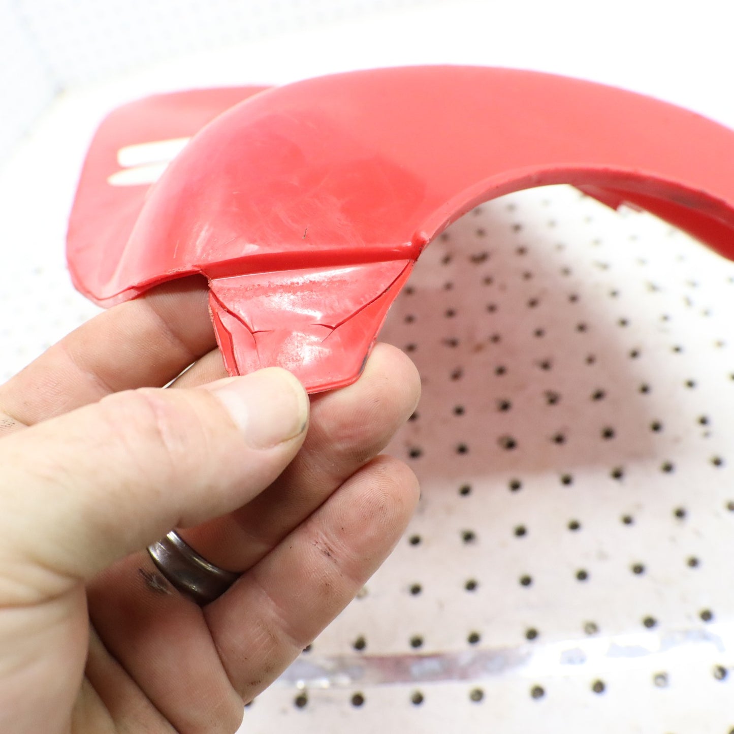 1995 Polaris Xplorer 400 Front Fender Cover RED 5431806-136