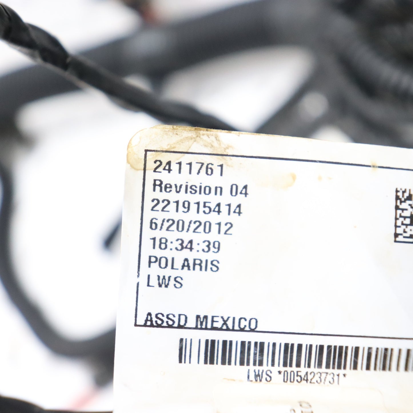 2013 Polaris Ranger 800 Wire Harness 2411761