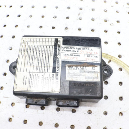 2011 ARCTIC CAT M8 CDI ECU ECM COMPUTER 0730-177;  3007-765 FROM RUNNING SLED