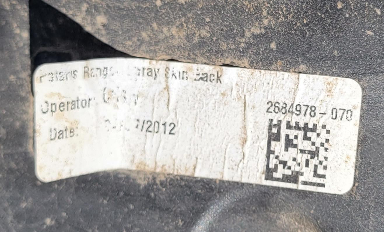 2013 Polaris Ranger 800 Seat BACK 2684978-070