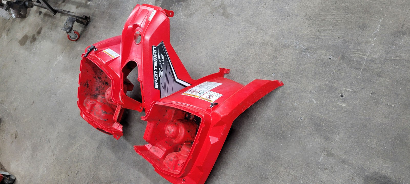 2012 Polaris Sportsman 500 Front Fender 2634162-293 2636420-293 INDY RED
