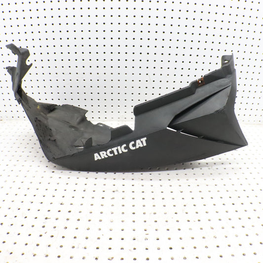 2013 Arctic Cat Procross Xf800 Bellypan Left Fender SKID PLATE 3718-789 CRACK