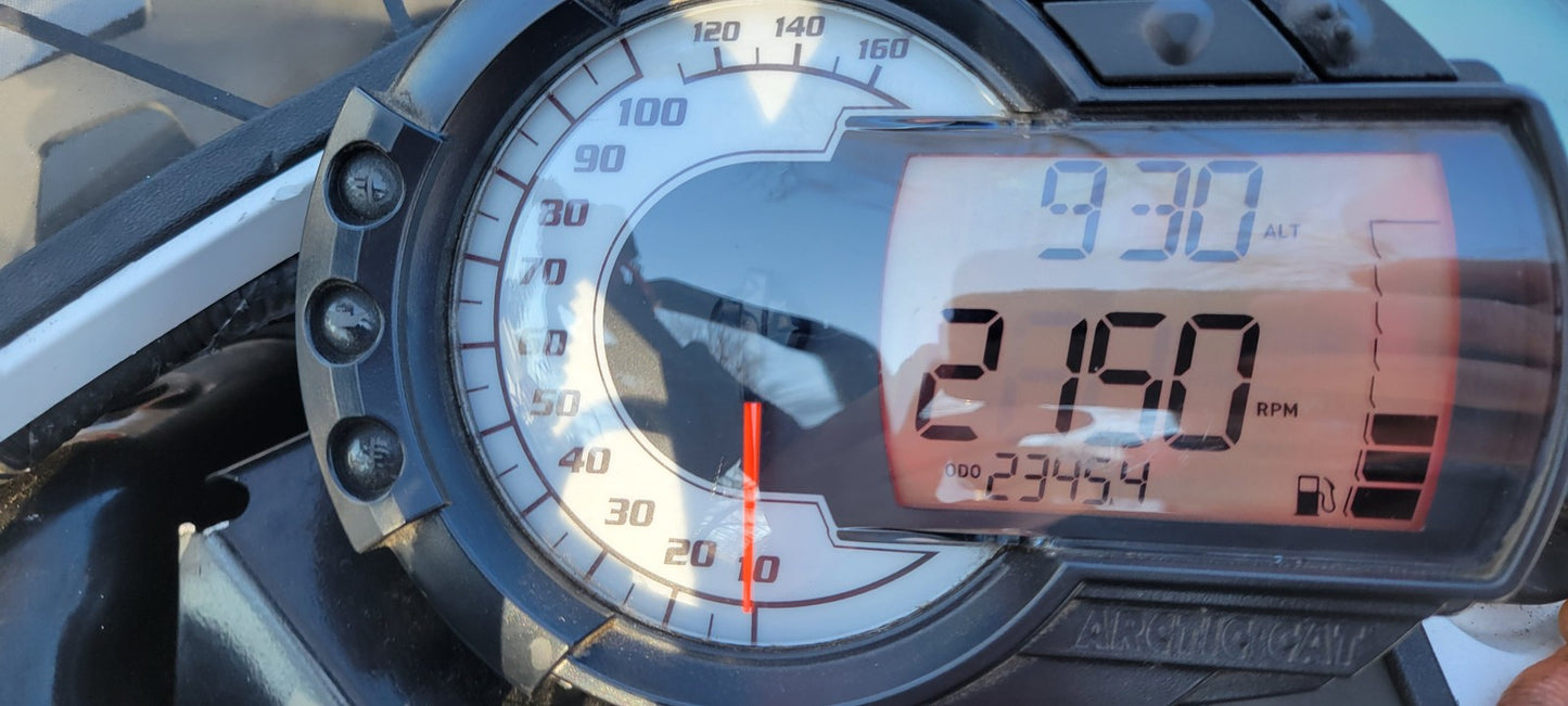 2012 Arctic Cat Proclimb M800 Gauge Speedometer 0620-366 2345.4 MI 141.4 HRS