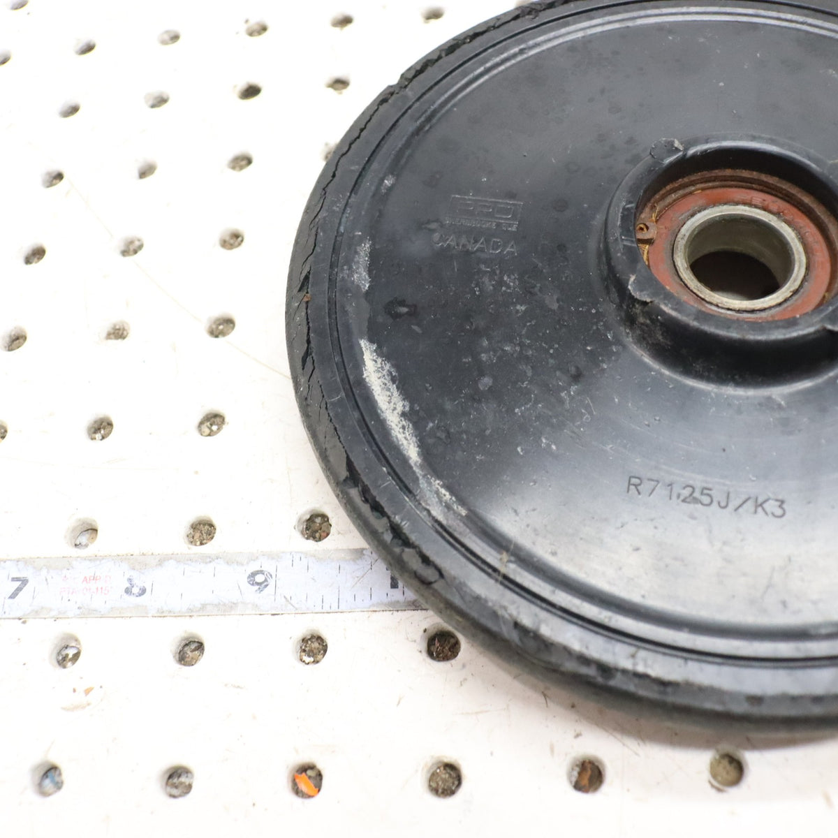 2007 Arctic Cat F6 REAR OUTER Idler Wheel Bogie Wheel 7.125" OD 6004, 3604-065