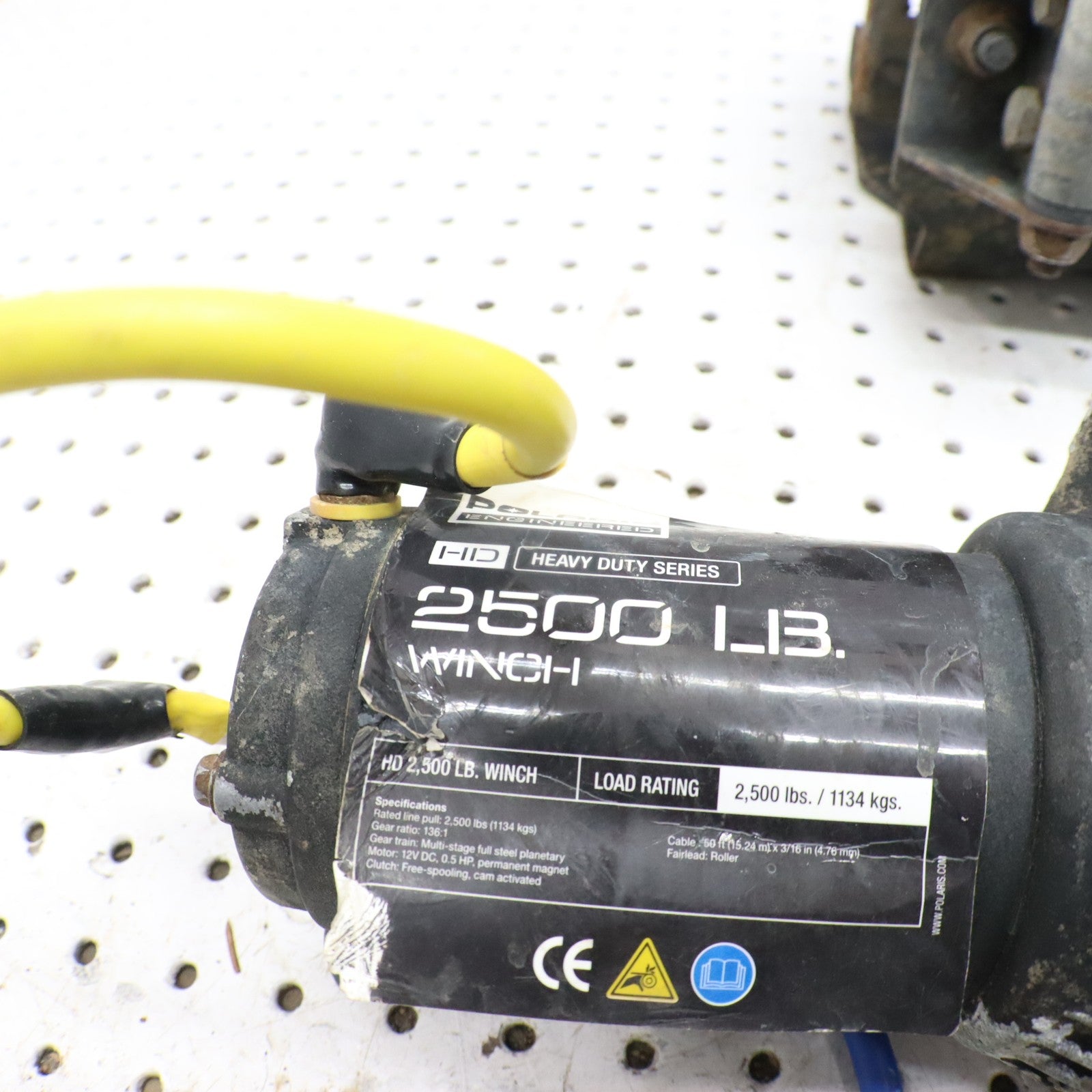 2018 Polaris Sportsman 570 Efi Winch POLARIS HD 2500LB WINCH , WIRING , & MOUNT