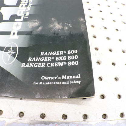 2013 Polaris Ranger 800 Owners Manual 9924160