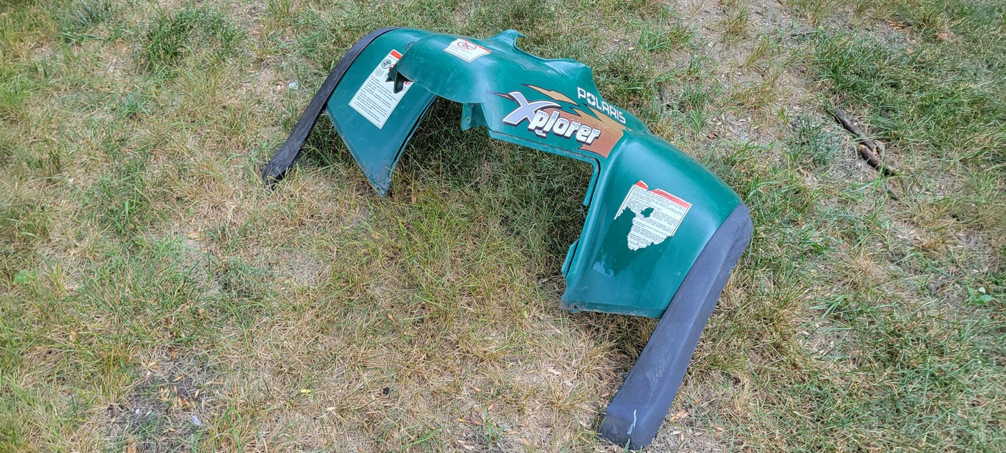 1998 Polaris Xplorer 400l Front Fender 2631928-195 2632303-195
