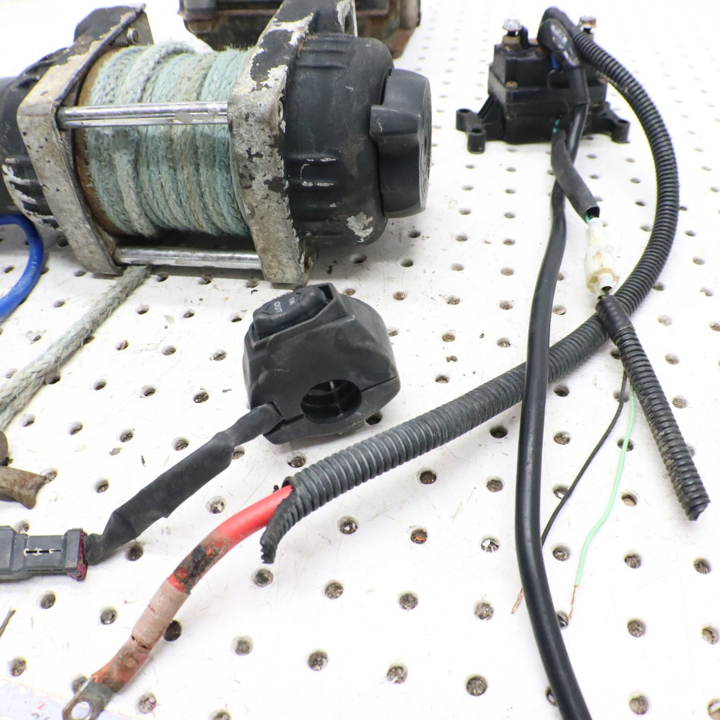 2018 Polaris Sportsman 570 Efi Winch POLARIS HD 2500LB WINCH , WIRING , & MOUNT