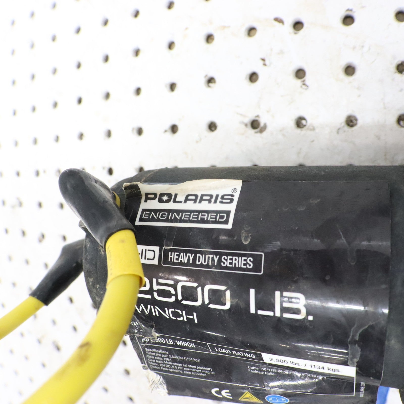 2018 Polaris Sportsman 570 Efi Winch POLARIS HD 2500LB WINCH , WIRING , & MOUNT