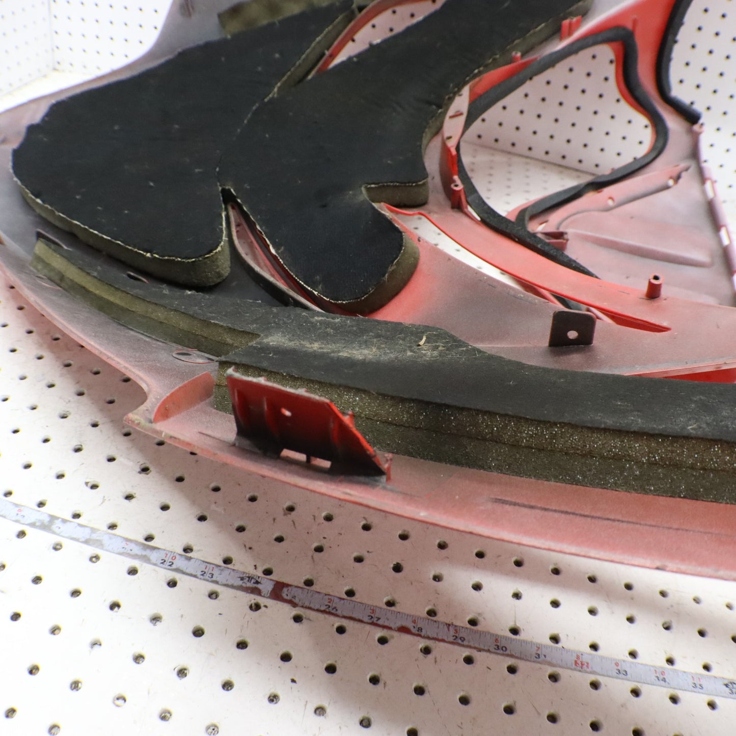 2007 Polaris Iq 600 IQ Hood RED 2633218-293