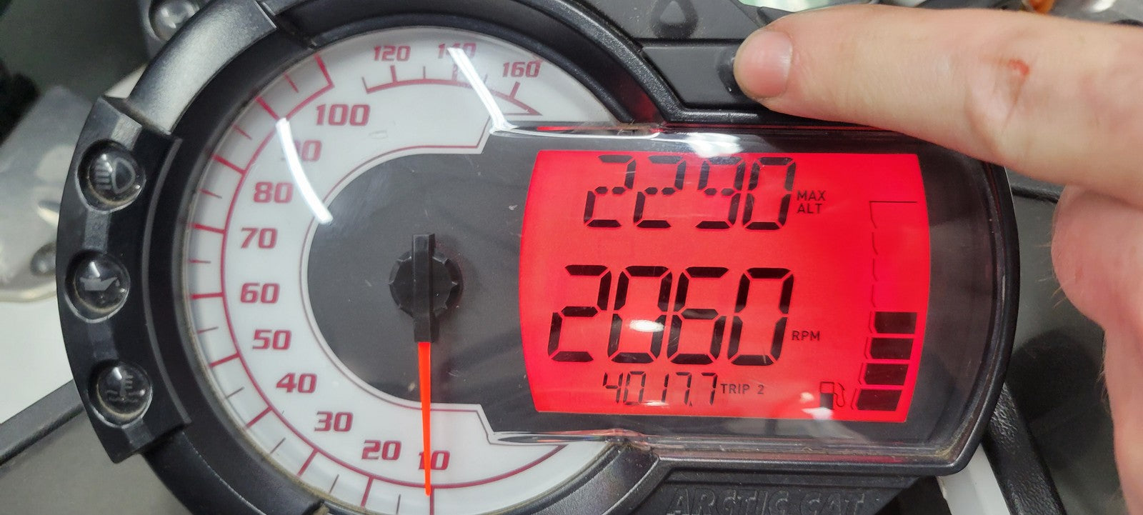 2013 Arctic Cat Procross Xf800 Gauge Speedometer Display 0620-391 5103.5 MILES