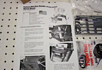 POLARIS RANGER MID SIZE WINCH MOUNT KFI K 100820 NEW OLD STOCK