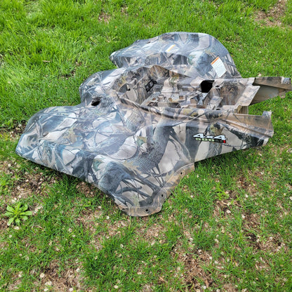 2016 SUZUKI KING QUAD 500 REAR FENDER CAMO 63111-31GC3-PHW; 63111-31G42-PHW