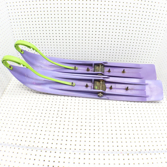 2016 Arctic Cat M8000 7" SLYDOG POWDERHOUND Skis , LOOPS , CARBIDES , MOUNTS