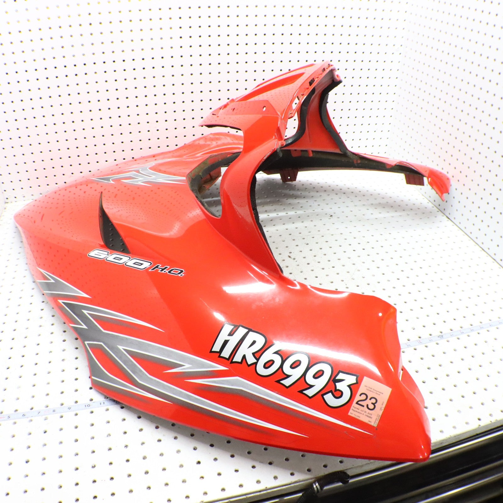 2007 Polaris Iq 600 IQ Hood RED 2633218-293