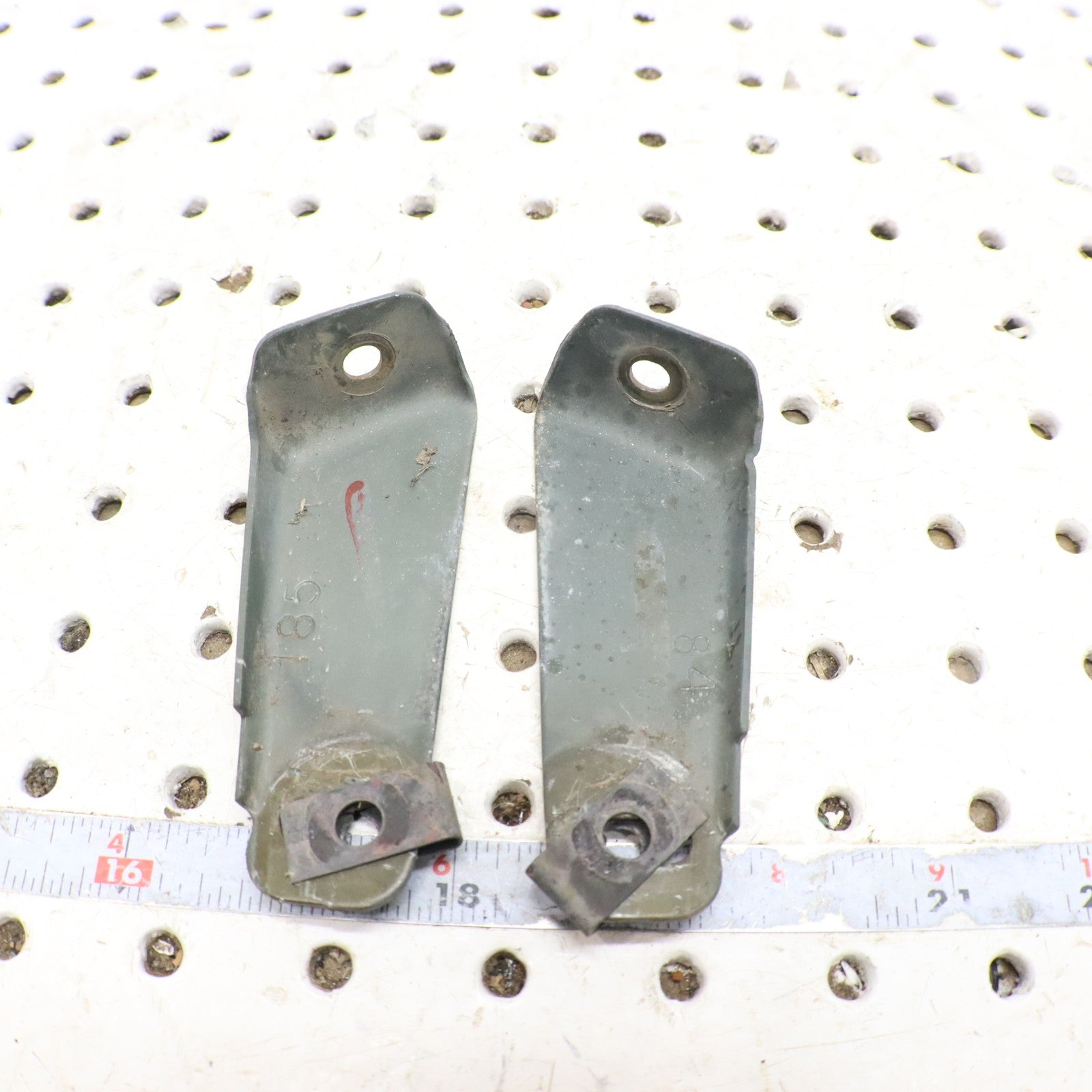 2008 Polaris Sportsman 800 FUEL TANK COVER MOUNTS 5247184 5247185