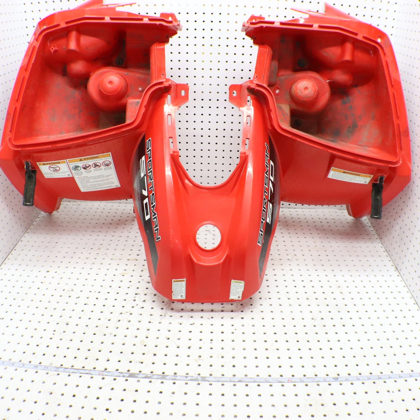2014 Polaris Sportsman 570 Front Fender 2634162-293; 2636420-293 INDY RED