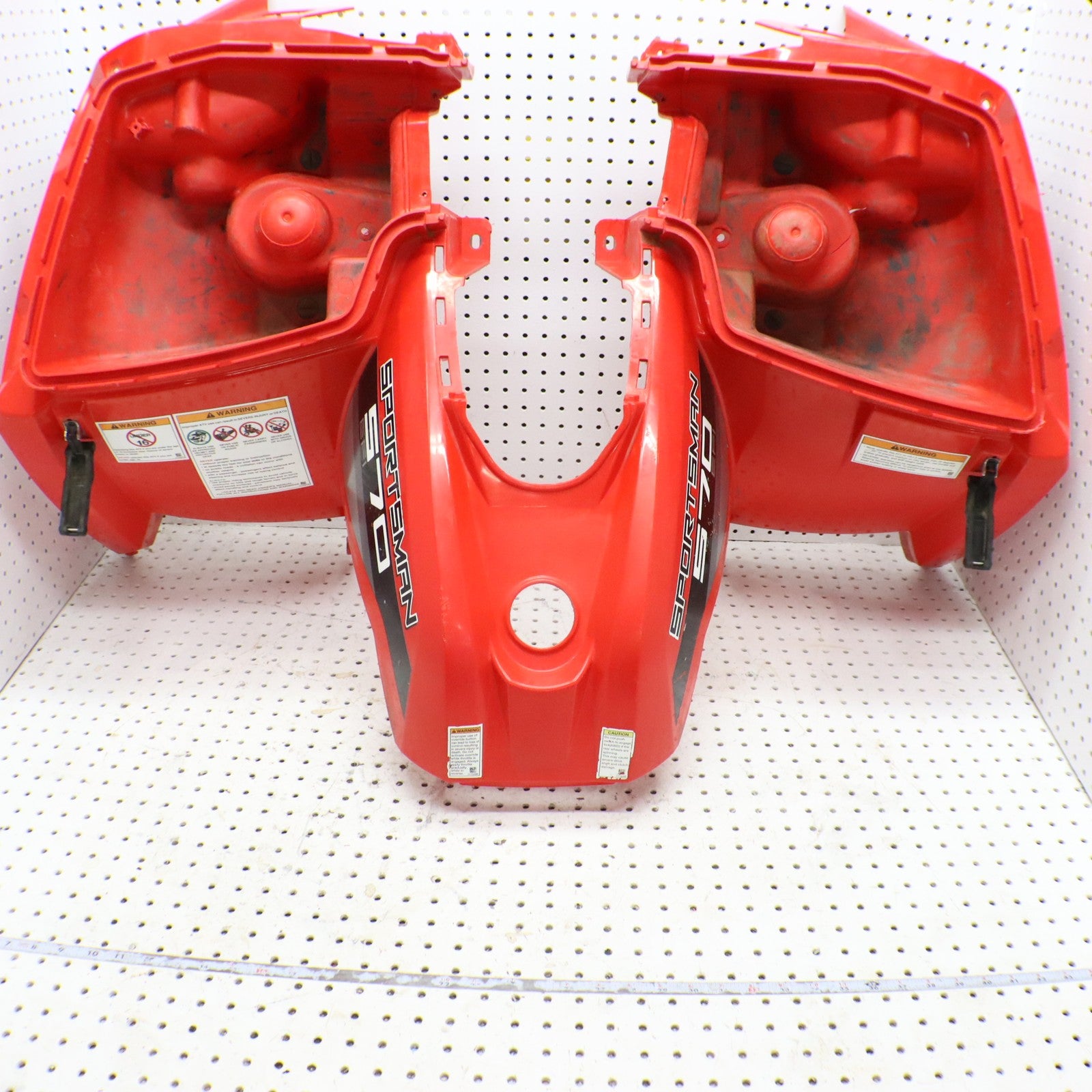 2014 Polaris Sportsman 570 Front Fender 2634162-293; 2636420-293 INDY RED
