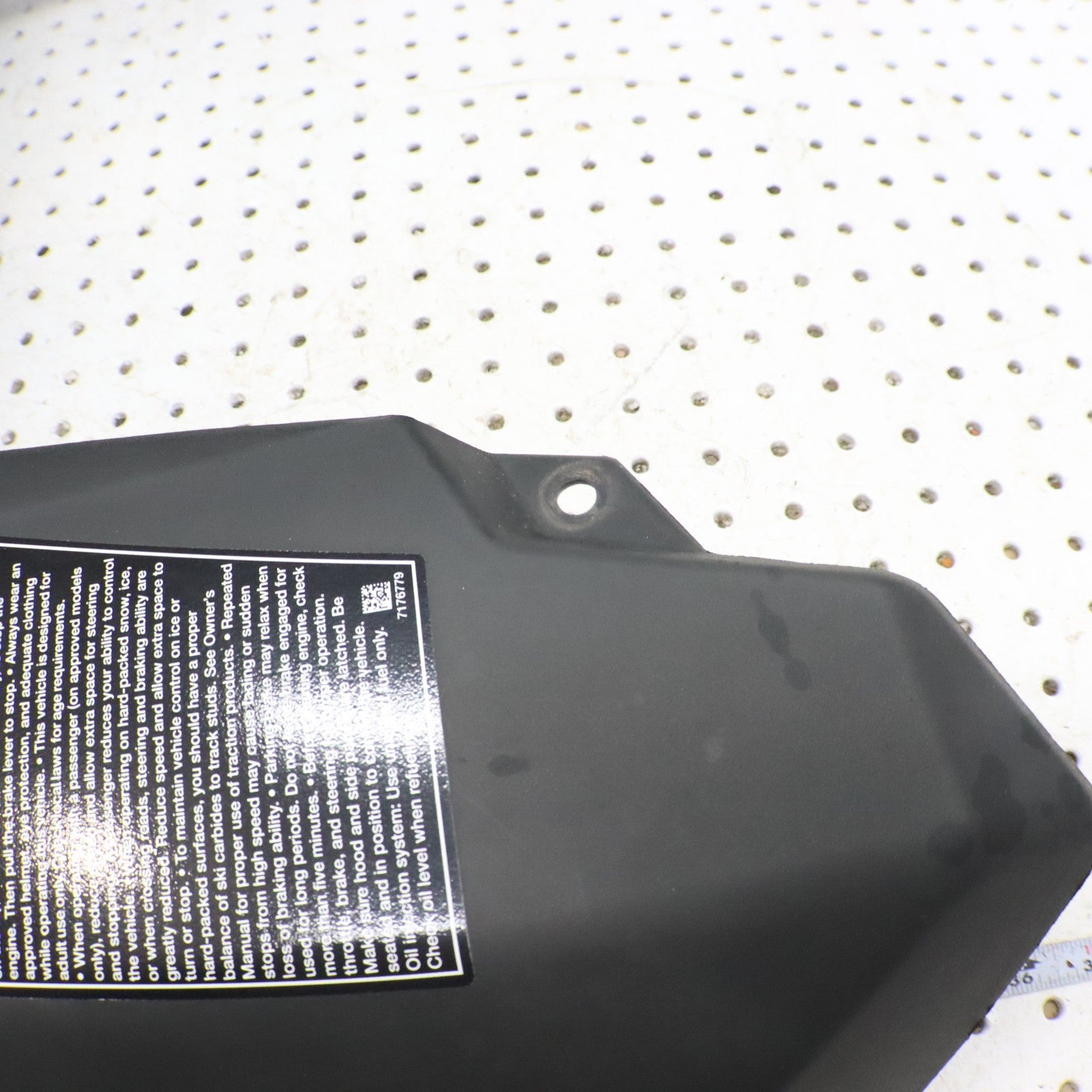 2016 Polaris Rush 800 Console Gas Tank Cover 2635486