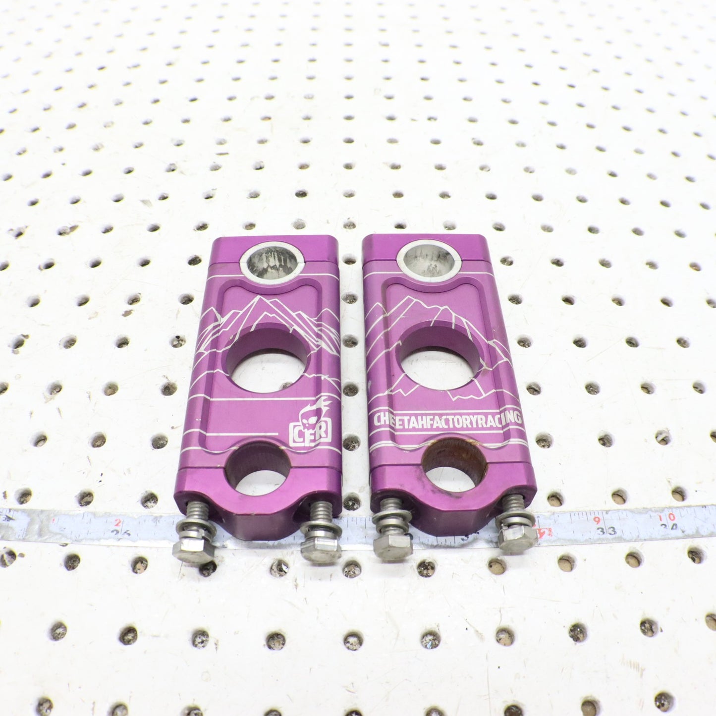 2016 Arctic Cat M8000 CHEETAH FACTORY RACING BAR RISERS CFR 4"  KNUCKLE RISERS