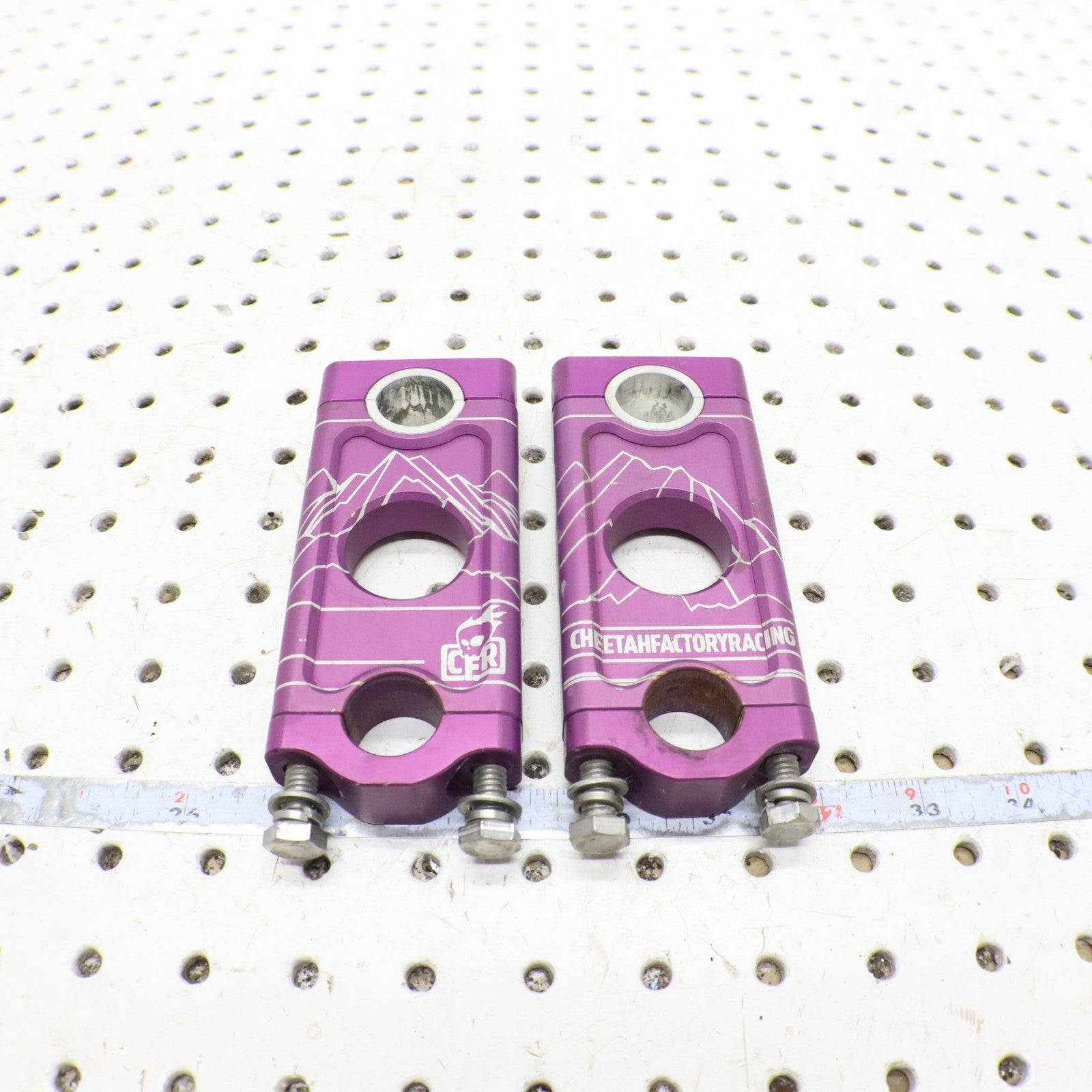 2016 Arctic Cat M8000 CHEETAH FACTORY RACING BAR RISERS CFR 4"  KNUCKLE RISERS