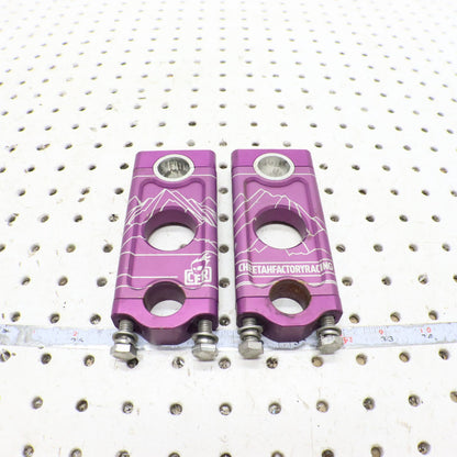 2016 Arctic Cat M8000 CHEETAH FACTORY RACING BAR RISERS CFR 4"  KNUCKLE RISERS