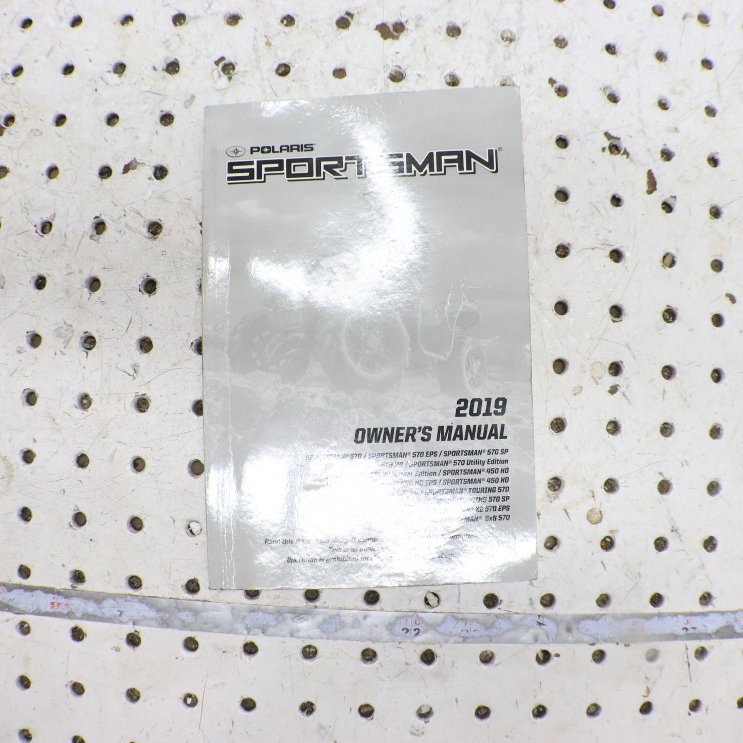 2019 Polaris Sportsman 570 Owners Manual 9929536