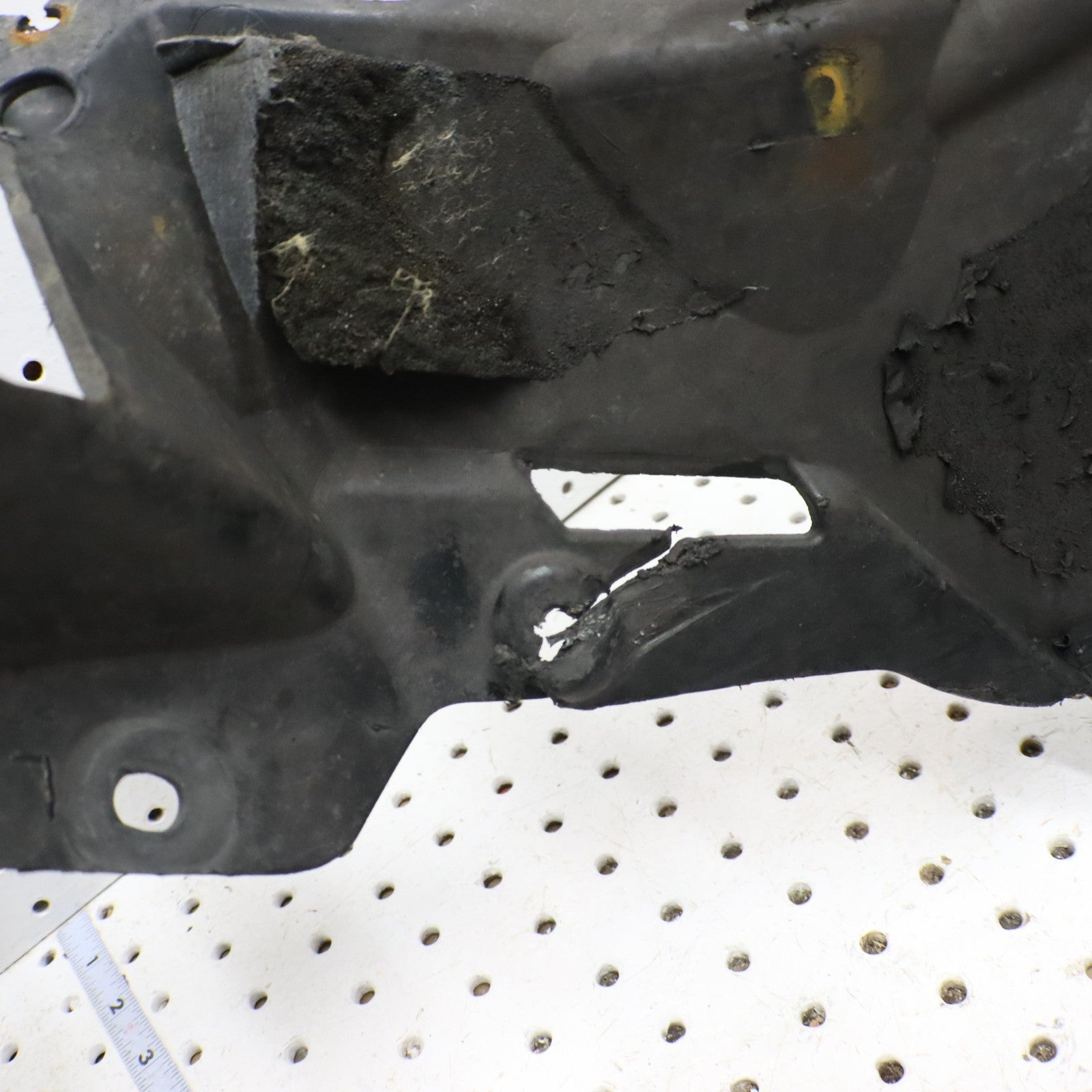 2013 Arctic Cat Procross Xf800 Bellypan Left Fender SKID PLATE 3718-789 CRACK