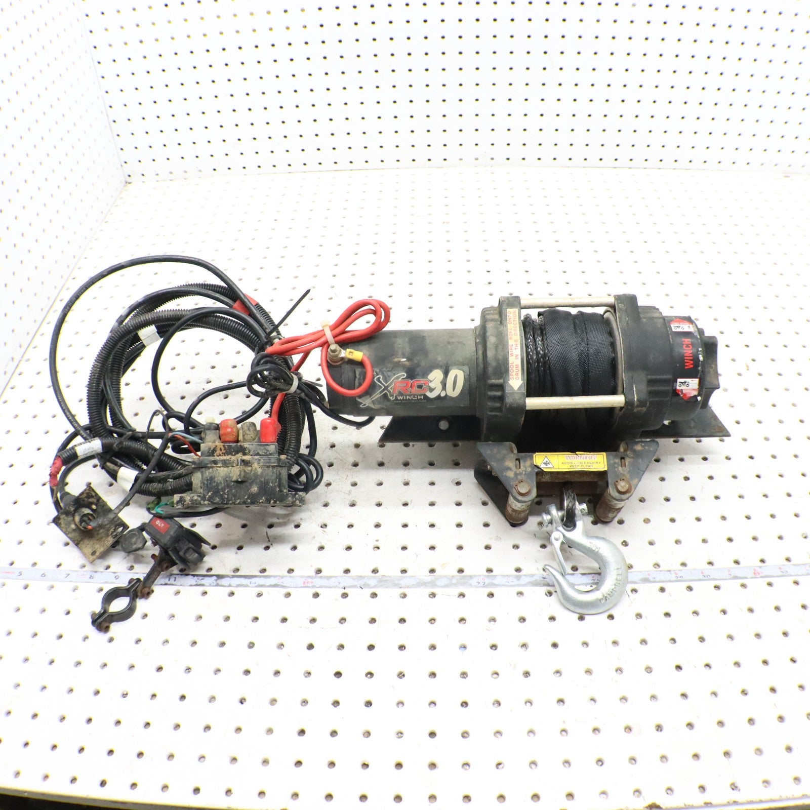 2012 Polaris Sportsman 500 SMITTYBILT XRC 3.0 3000LB WINCH MOUNT AND WIRING