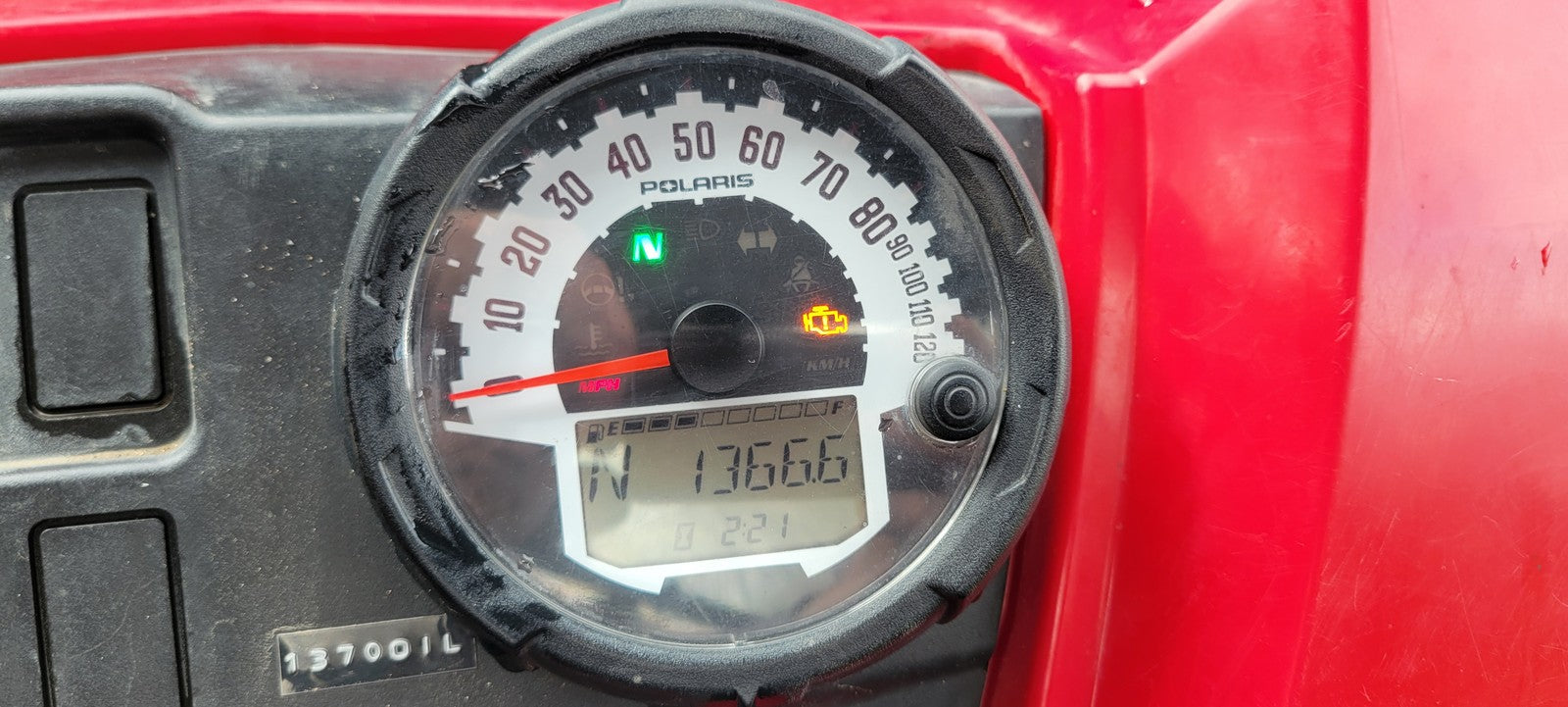 2013 Polaris Ranger 800 Speedometer Gauge Display Cluster 3280555 3280623