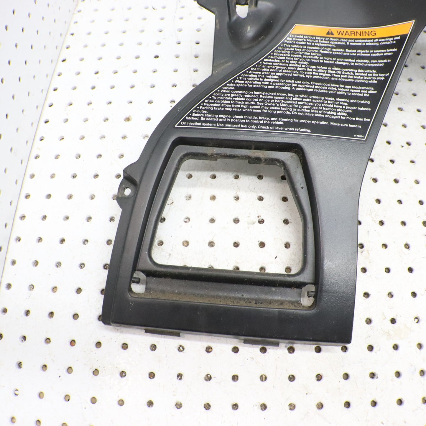 2007 Polaris Iq 600 Console Gas Tank Cover 2633082-070