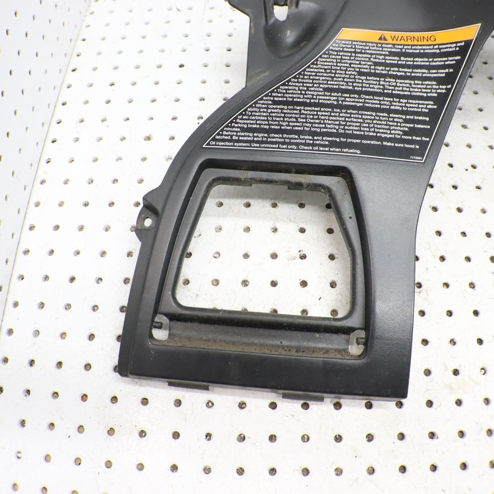 2007 Polaris Iq 600 Console Gas Tank Cover 2633082-070