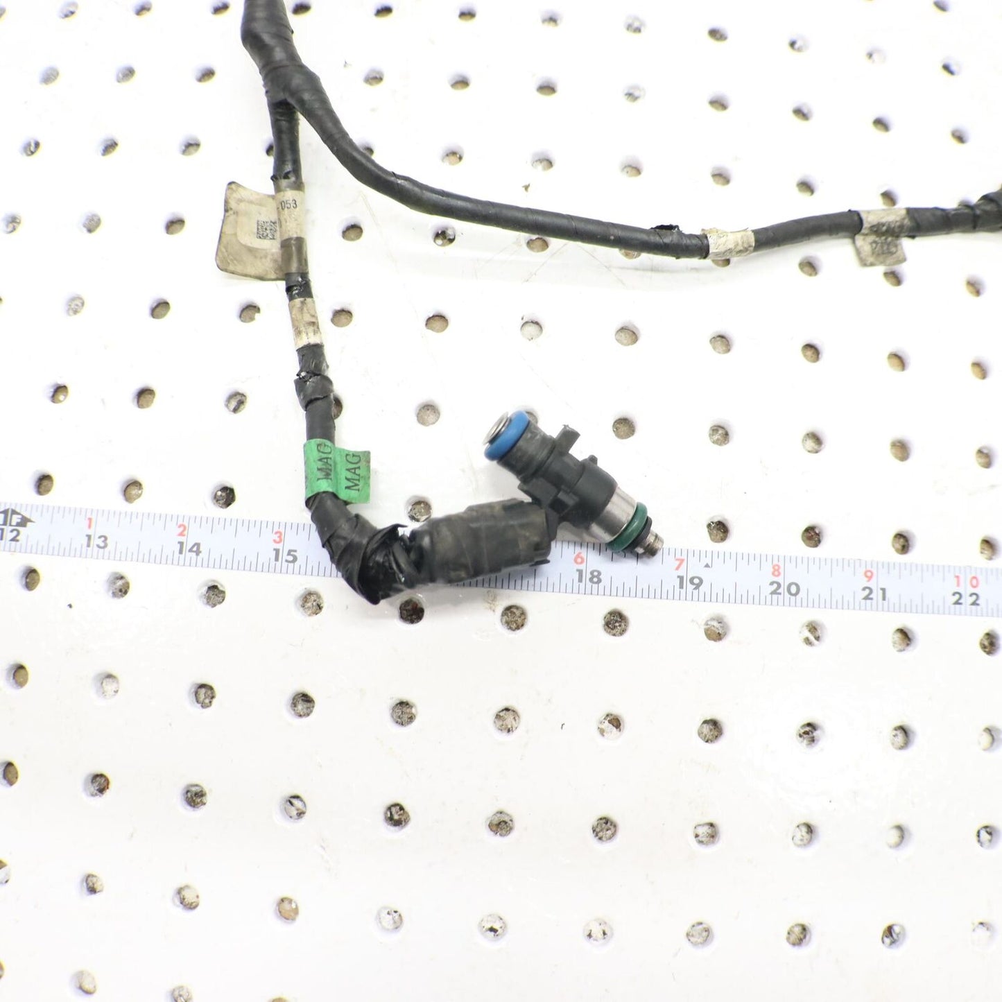 2015 POLARIS PRO RMK 800 FUEL INJECTOR HARNESS, INJECTORS 4014242 4014715 YELLOW