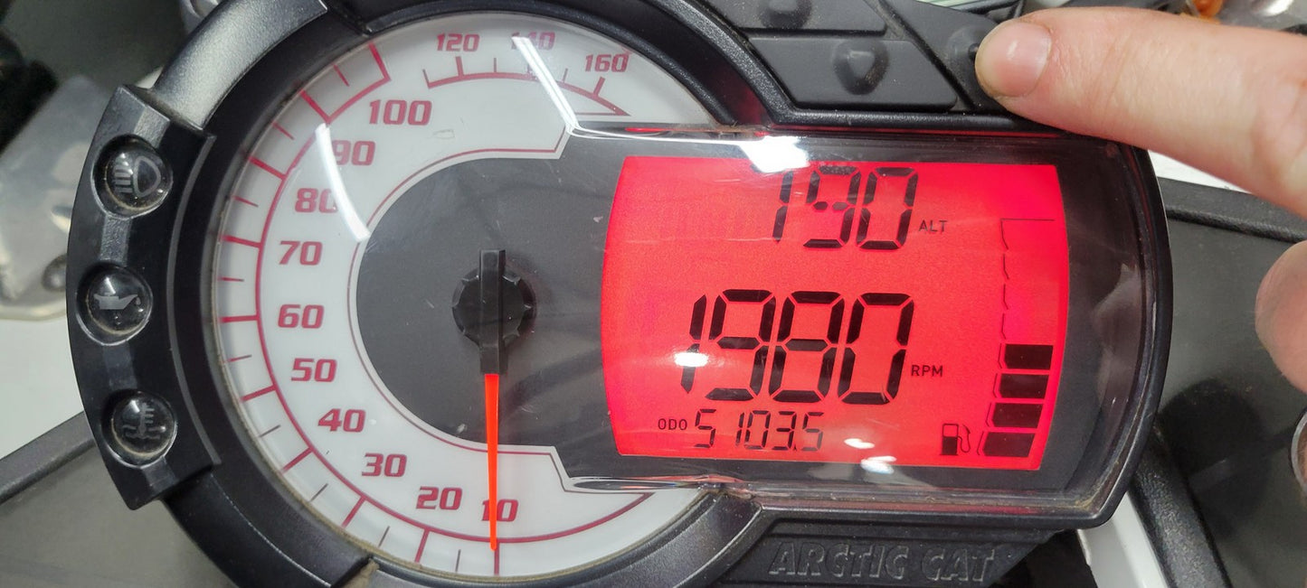 2013 Arctic Cat Procross Xf800 Gauge Speedometer Display 0620-391 5103.5 MILES